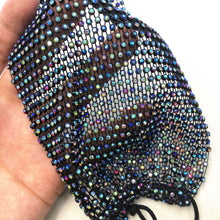 Load image into Gallery viewer, Rhinestone Mesh Mask