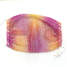 Load image into Gallery viewer, Rhinestone Mesh Mask
