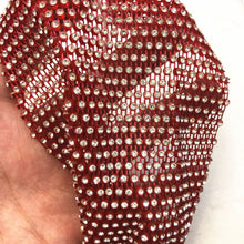 Load image into Gallery viewer, Rhinestone Mesh Mask