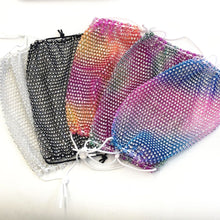 Load image into Gallery viewer, Rhinestone Mesh Mask