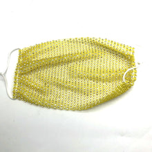 Load image into Gallery viewer, Rhinestone Mesh Mask