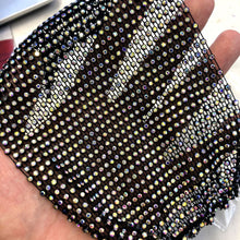 Load image into Gallery viewer, Rhinestone Mesh Mask
