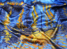 Load image into Gallery viewer, Silk Scarf  Starry Night Over the Rhone
